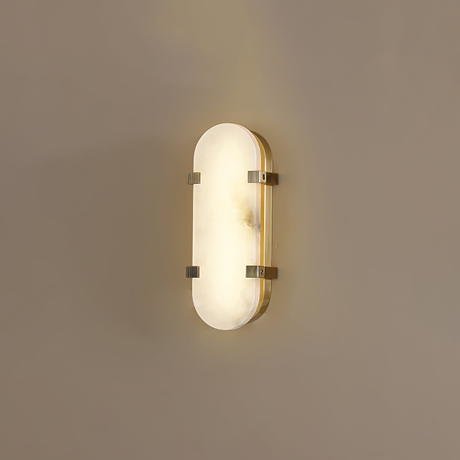 Lunaris Modern Alabaster Wall Light - Blowlighting