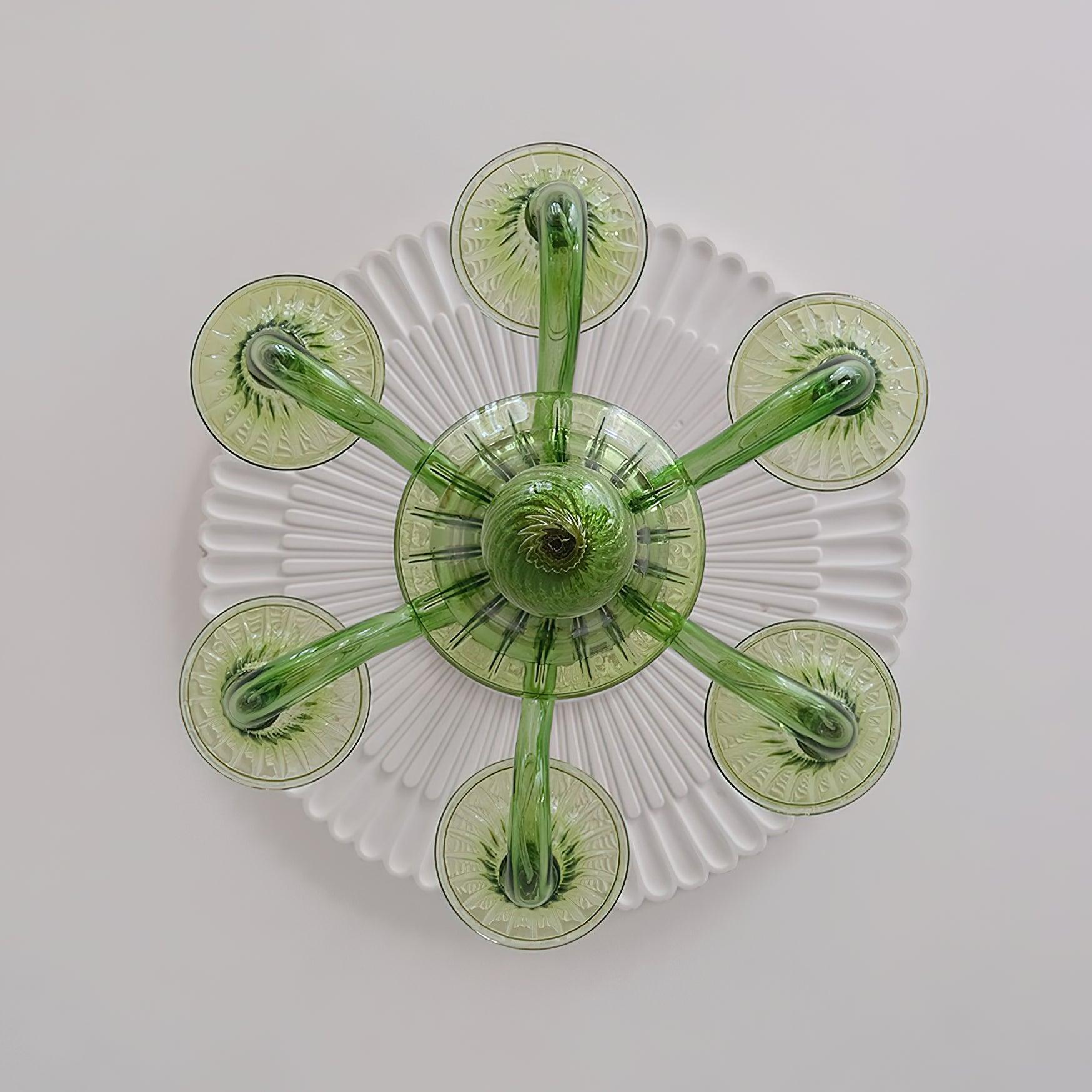 Aurora Chandelier Murano Glass Exotic - Blowlighting