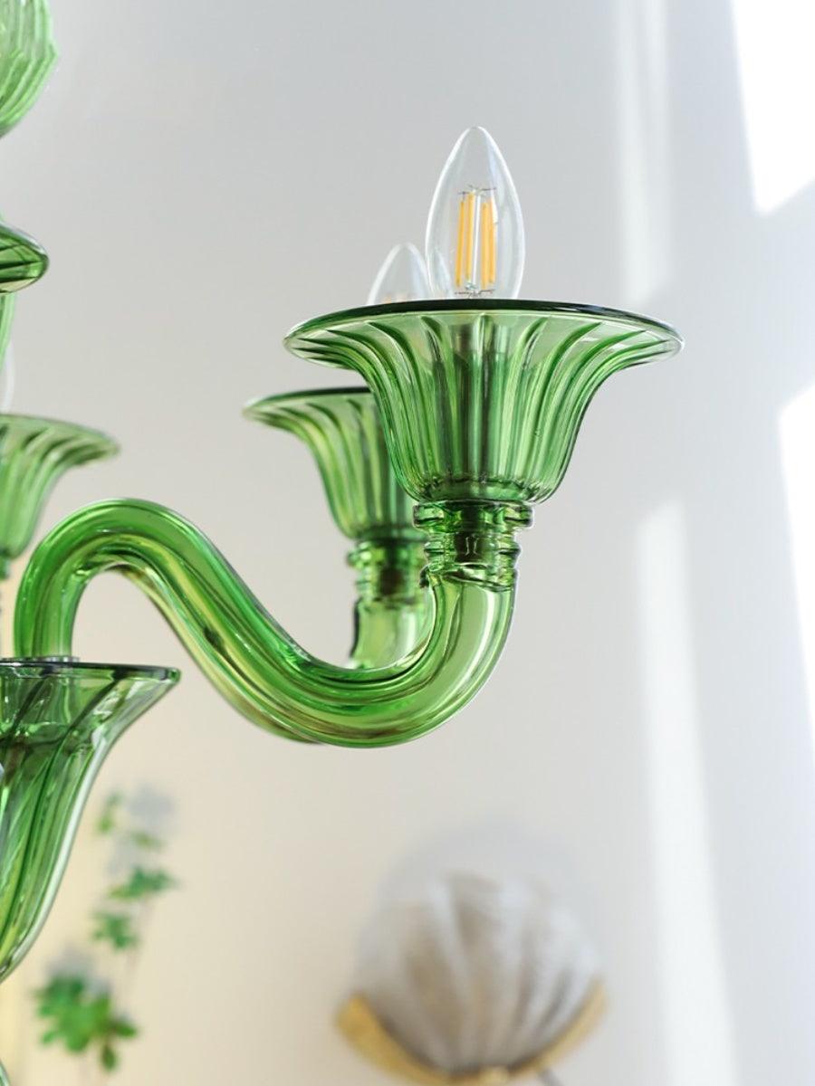 Aurora Chandelier Murano Glass Exotic - Blowlighting