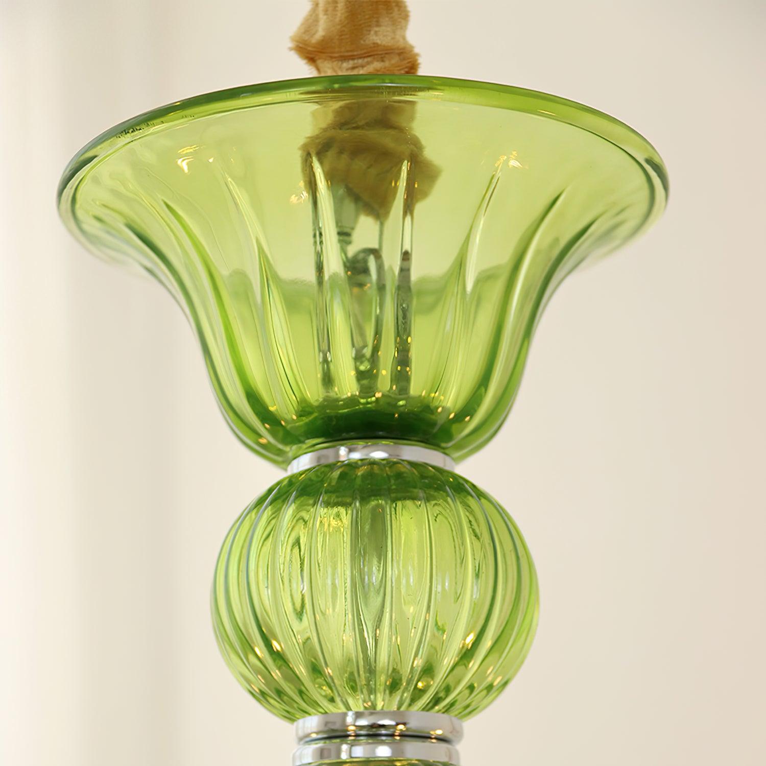 Aurora Chandelier Murano Glass Exotic - Blowlighting