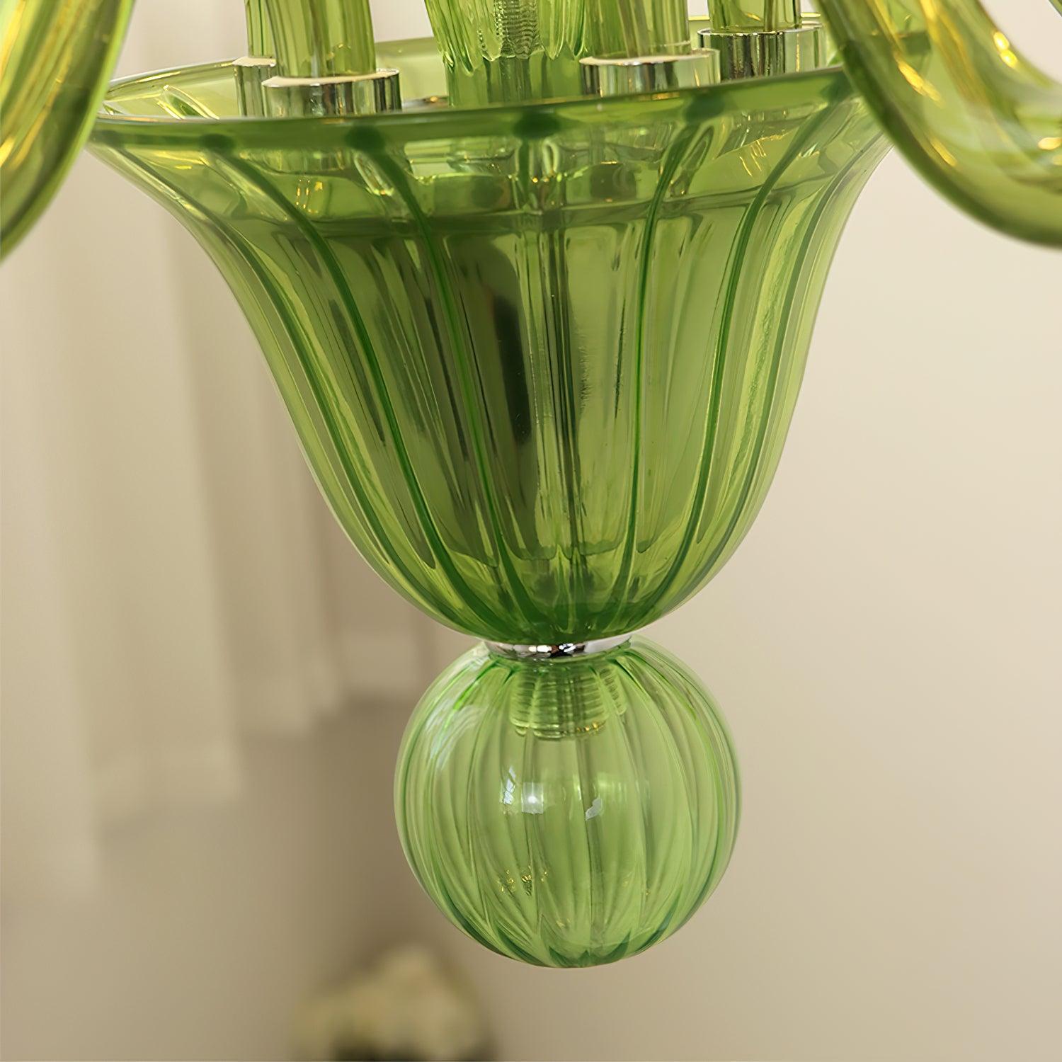 Aurora Chandelier Murano Glass Exotic - Blowlighting