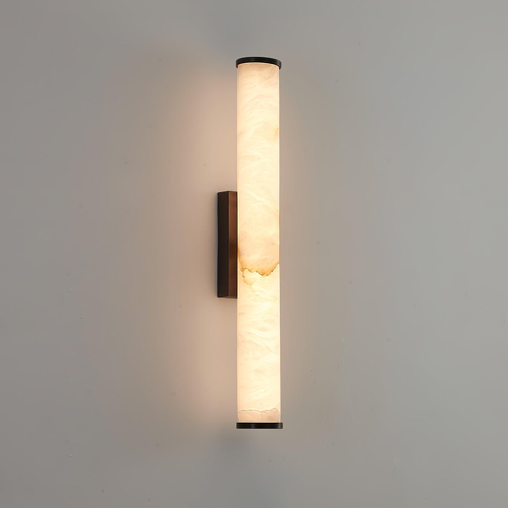 Nyvynor Rectangular Alabaster Wall Light - Blowlighting