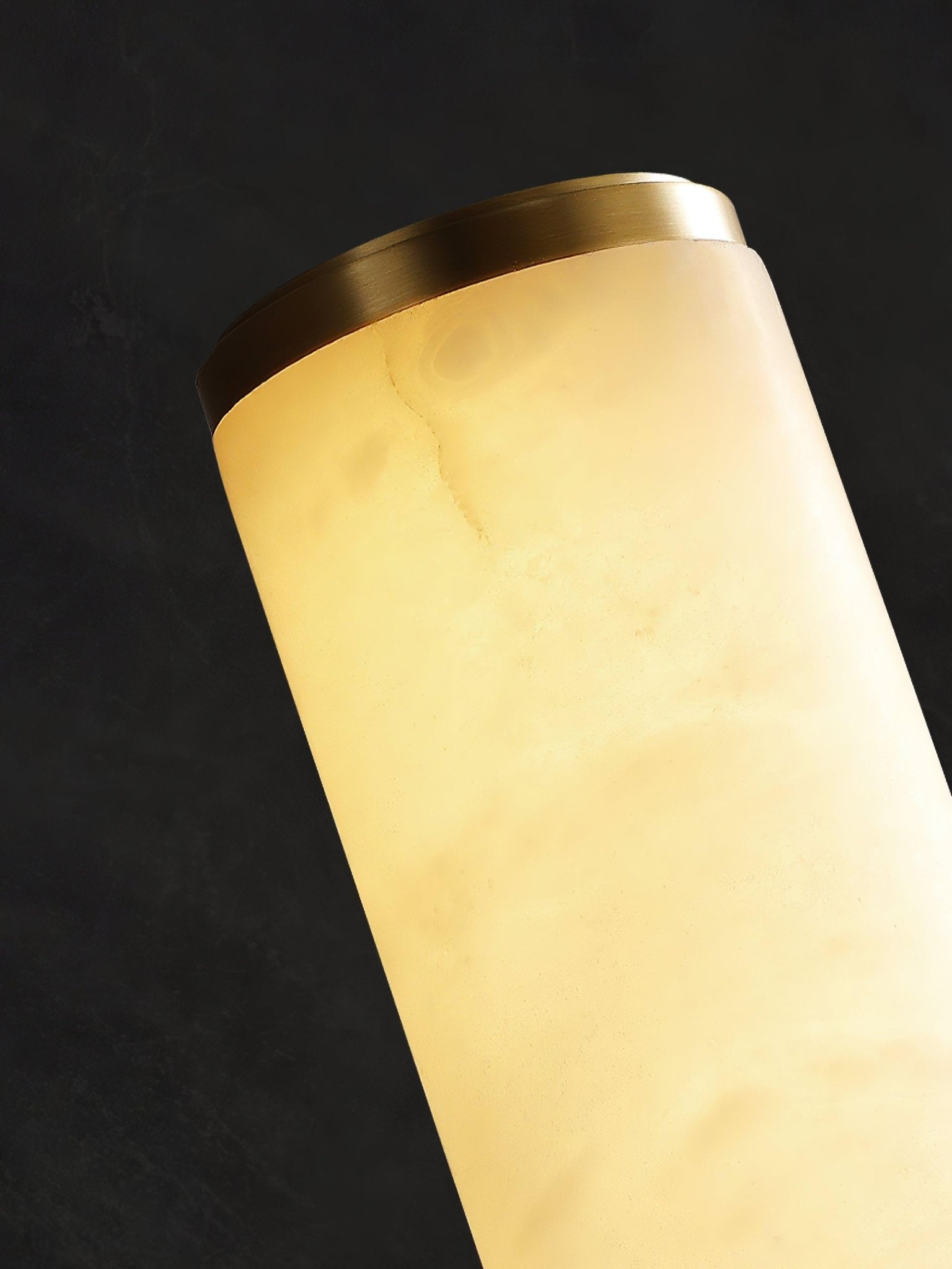 Nyvynor Rectangular Alabaster Wall Light - Blowlighting