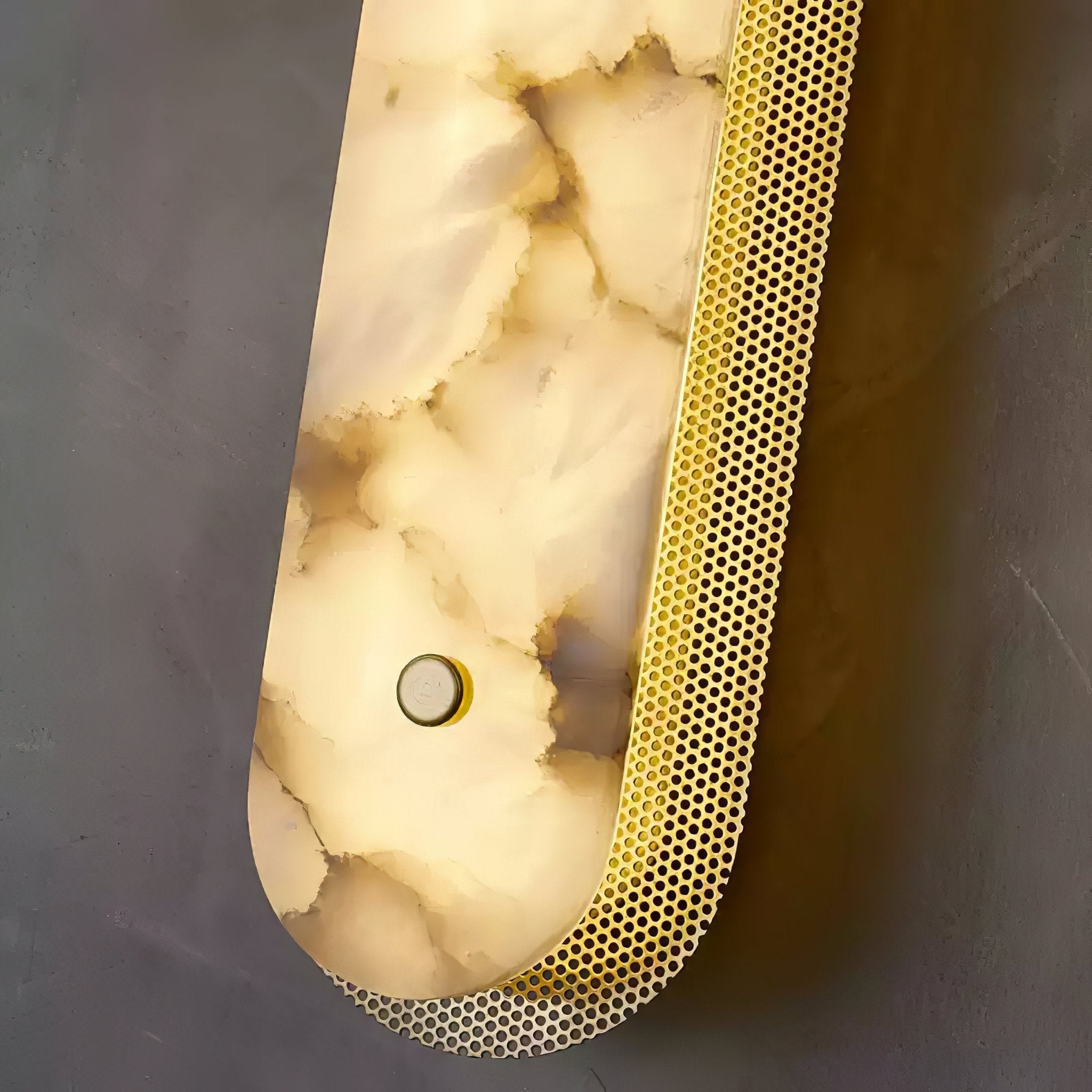 Erthee Linear Alabaster Wall Light - Blowlighting