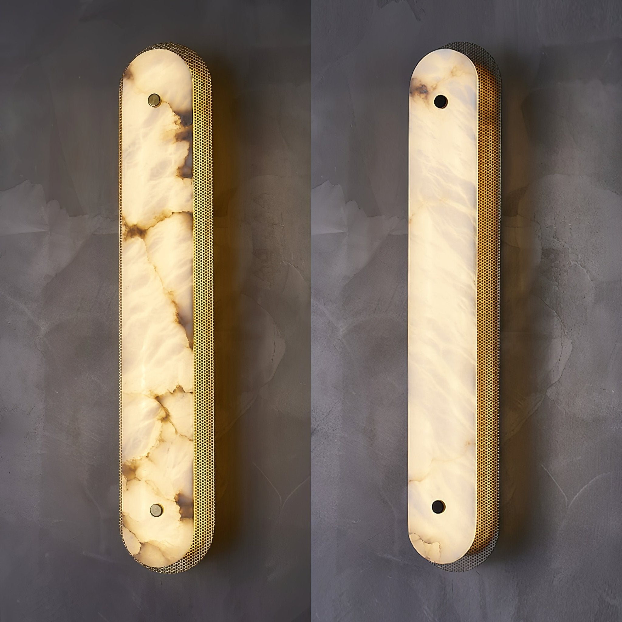 Erthee Linear Alabaster Wall Light - Blowlighting