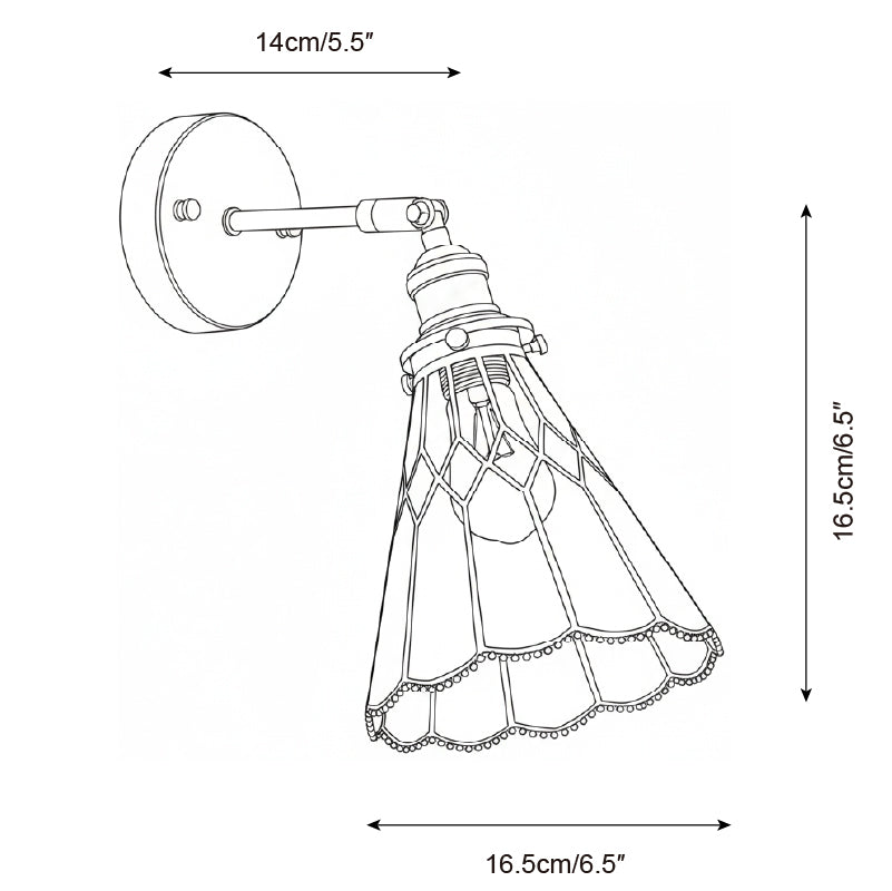 Camoria Modern Metal Wall Light