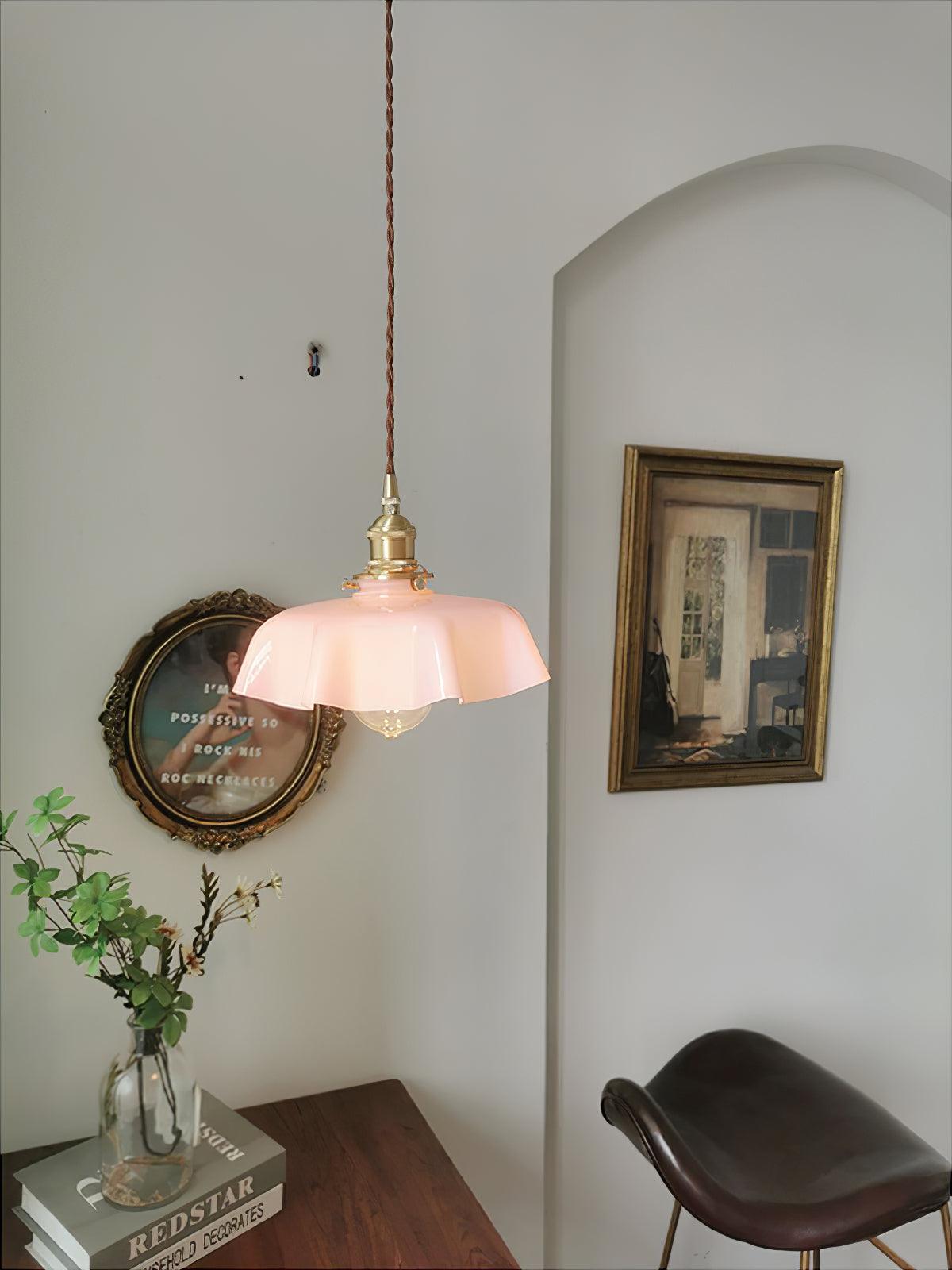 French Flower Pendant Light - Blowlighting
