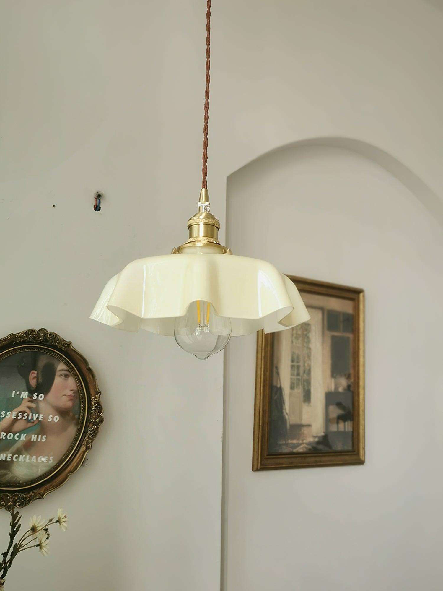 French Flower Pendant Light - Blowlighting