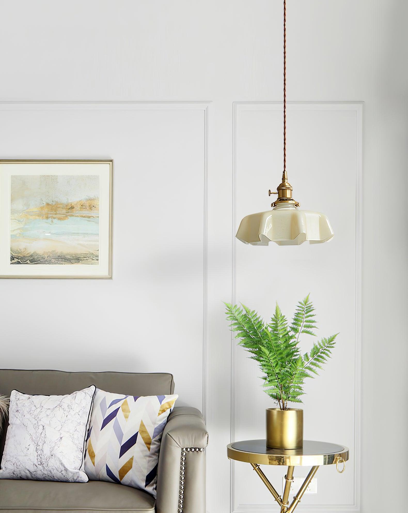 French Flower Pendant Light - Blowlighting
