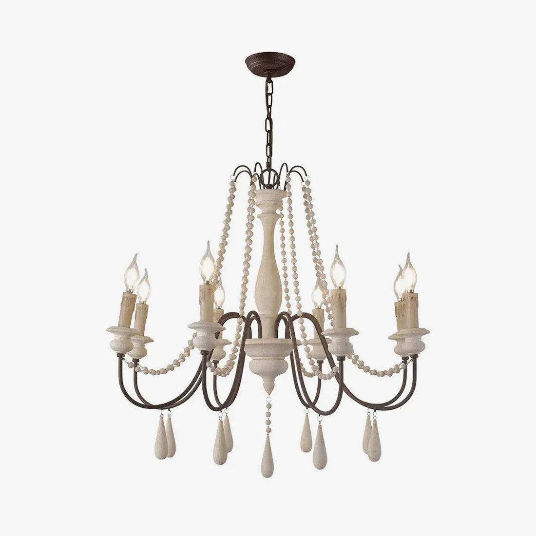Candle Style Beaded Chandelier - Blowlighting