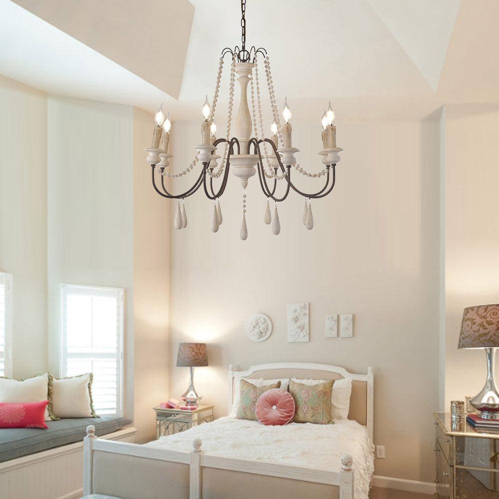 Candle Style Beaded Chandelier - Blowlighting