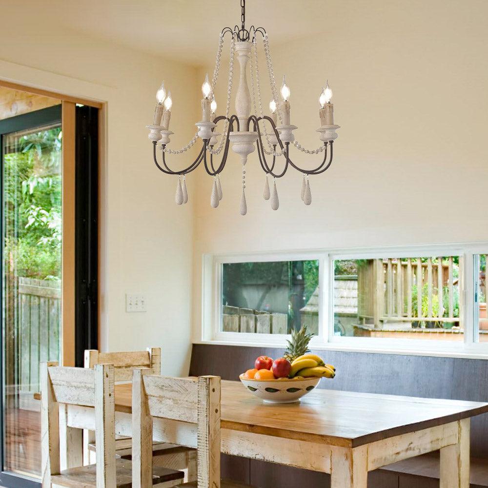 Candle Style Beaded Chandelier - Blowlighting
