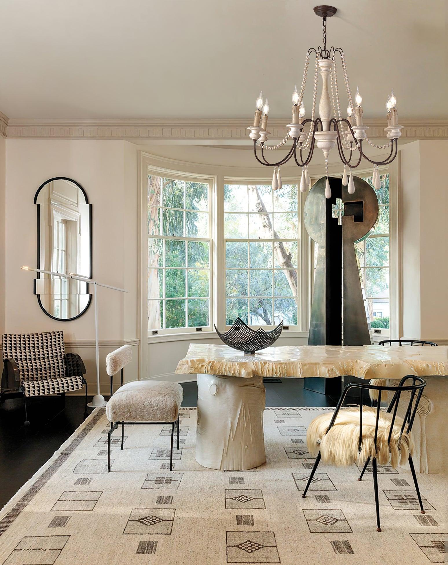 Candle Style Beaded Chandelier - Blowlighting