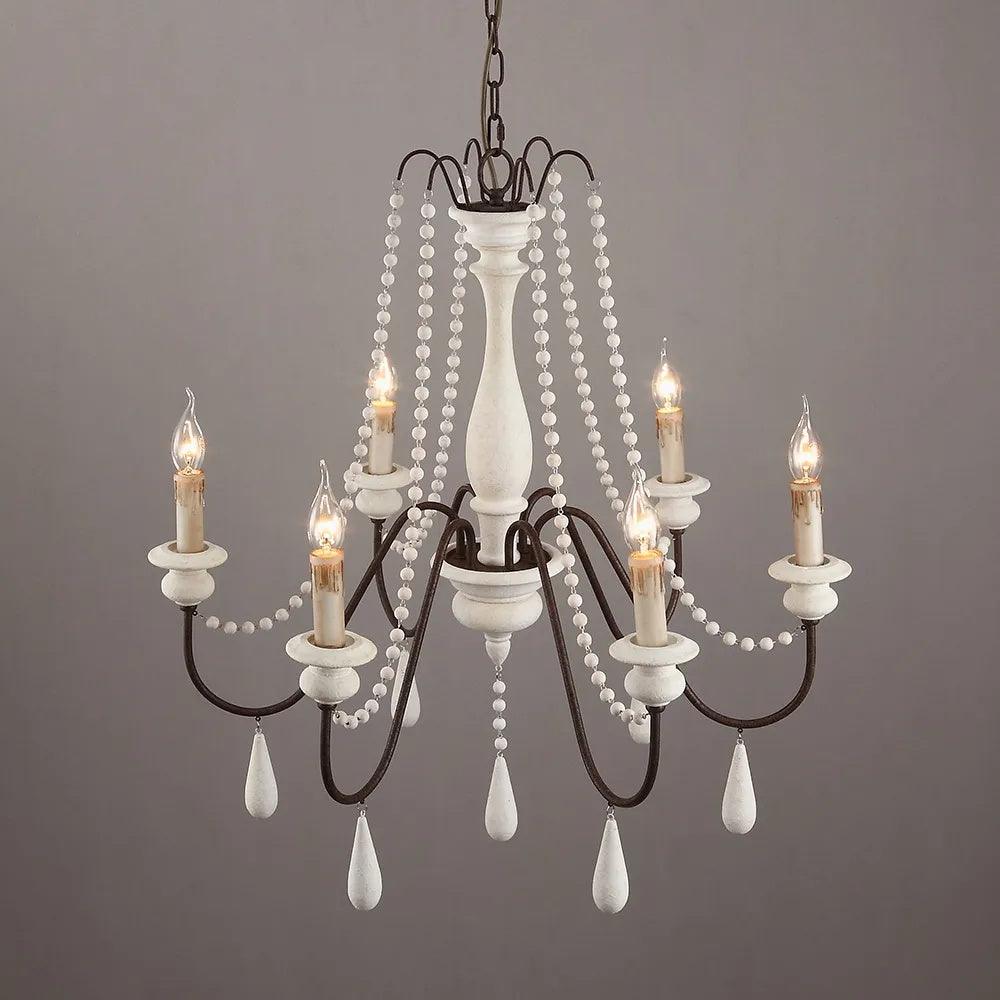 Candle Style Beaded Chandelier - Blowlighting