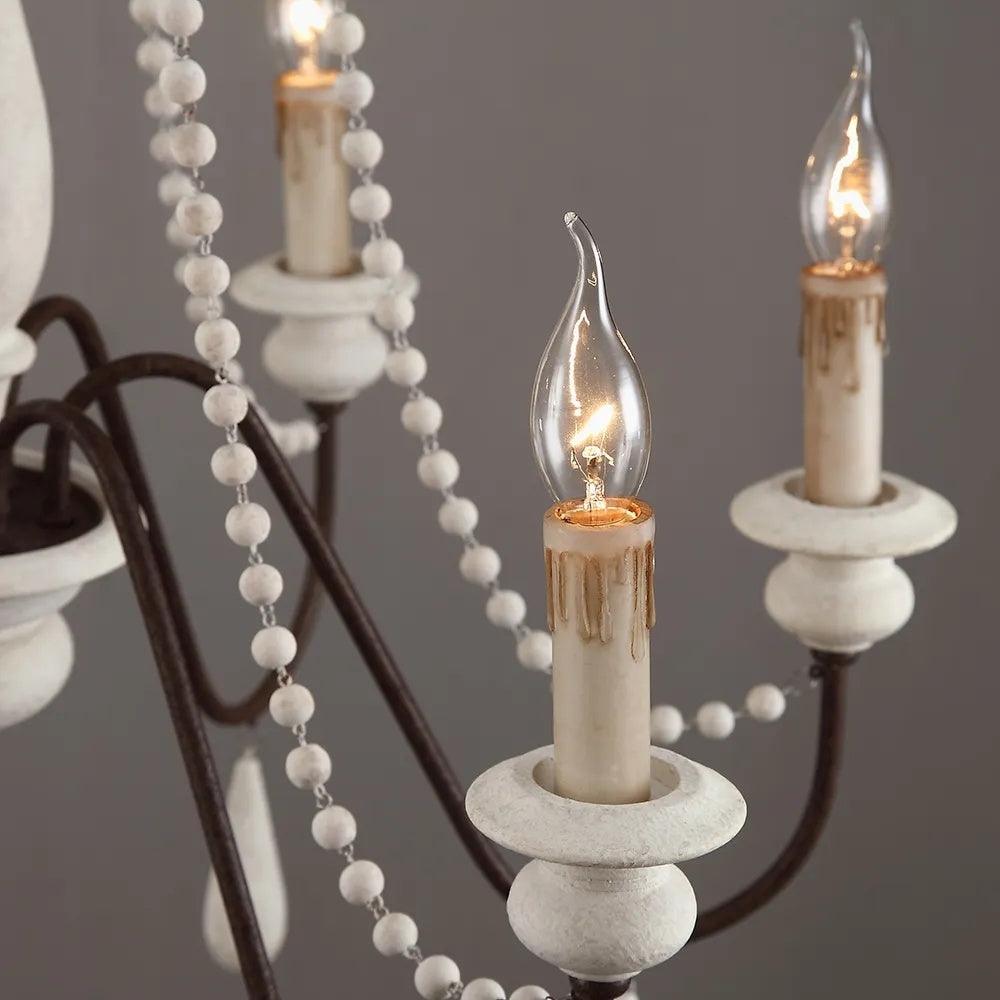 Candle Style Beaded Chandelier - Blowlighting
