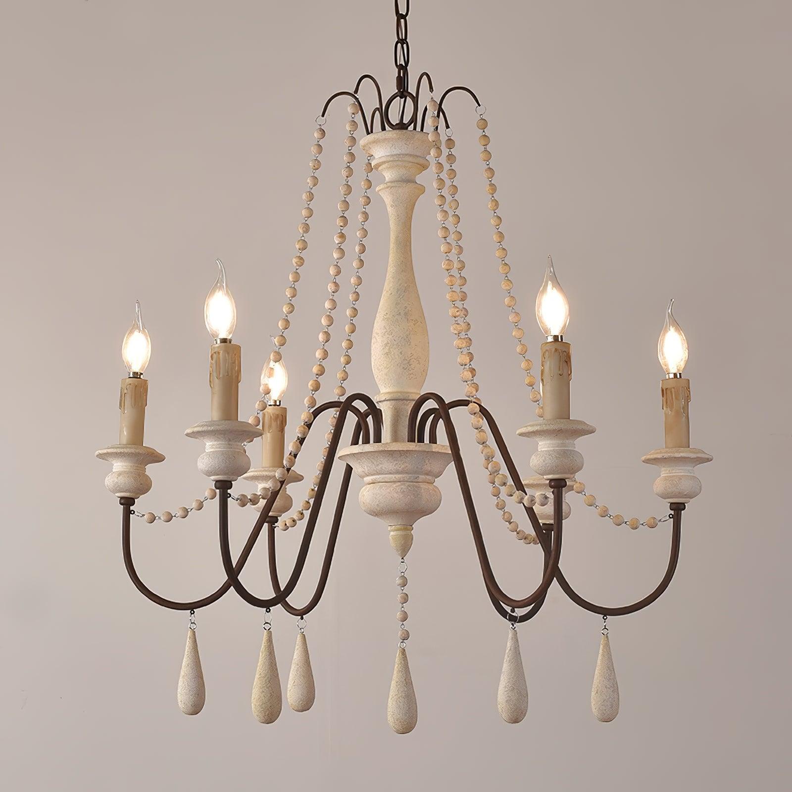 Candle Style Beaded Chandelier - Blowlighting