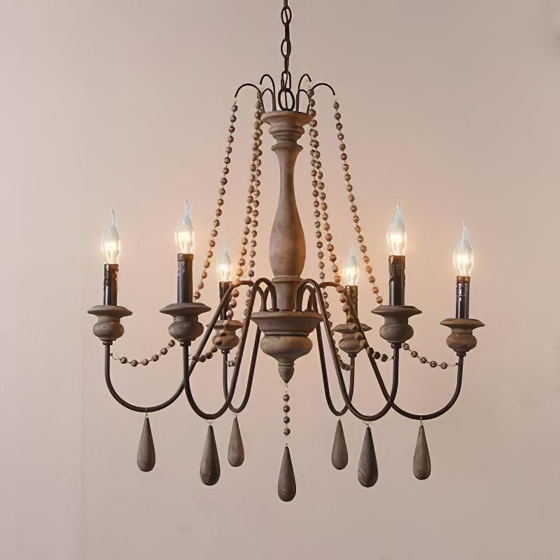 Candle Style Beaded Chandelier - Blowlighting