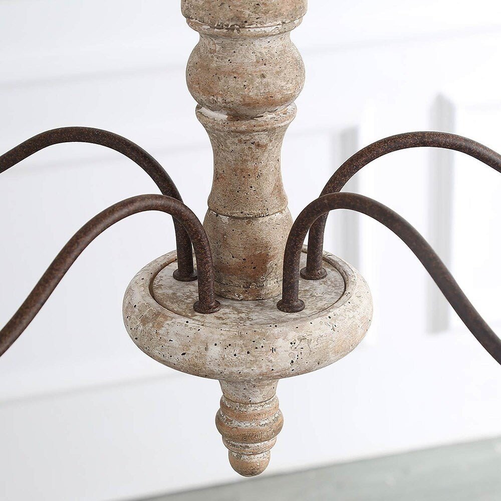 Aurora Chandelier Candlestick Farmhouse Rustic - Blowlighting