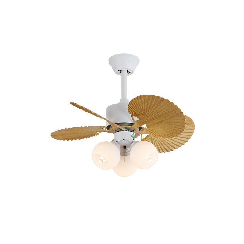 Liora Colorful Glass Ceiling Fan Light - Blowlighting