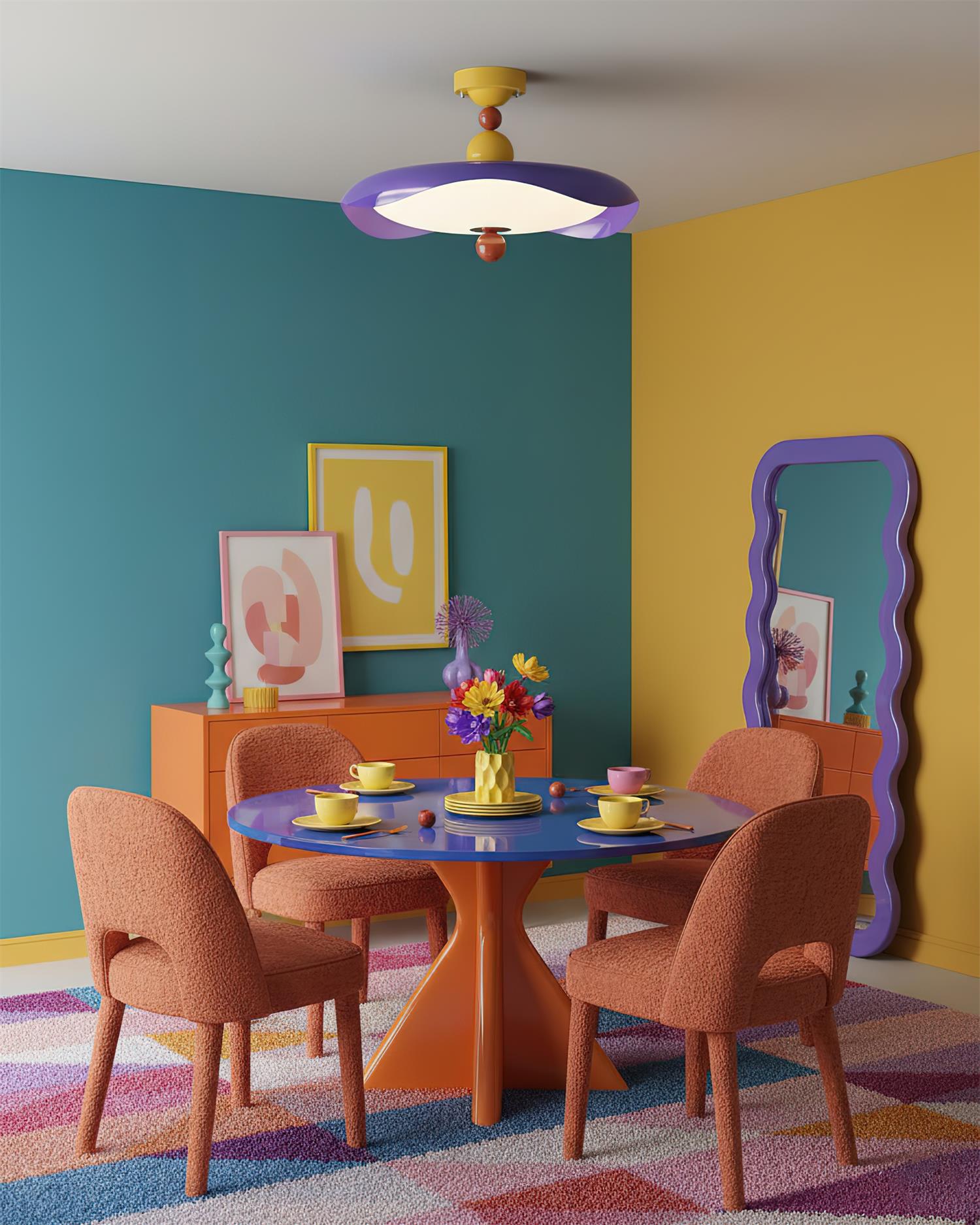 Candy Modern Metal Pop Ceiling Light