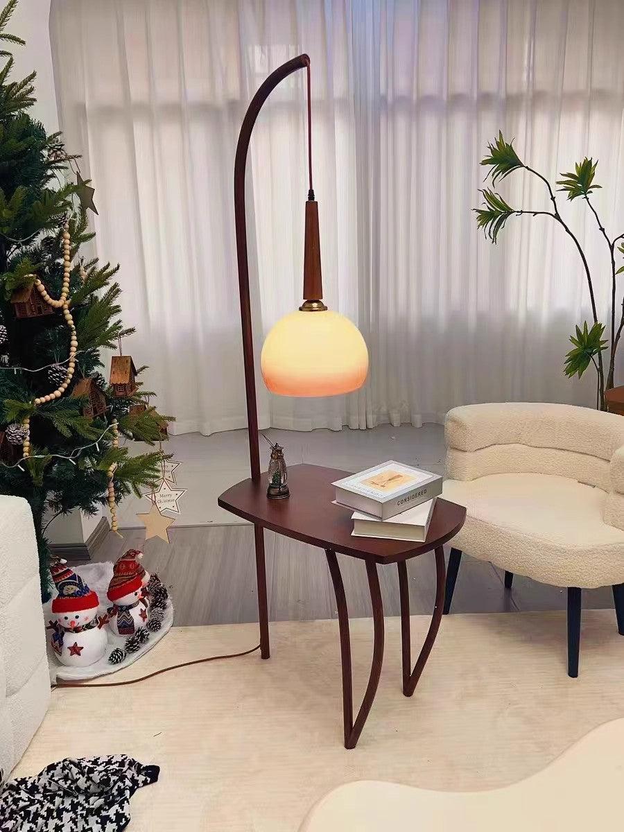Cantilever Wood Accent Floor Lamp - Blowlighting