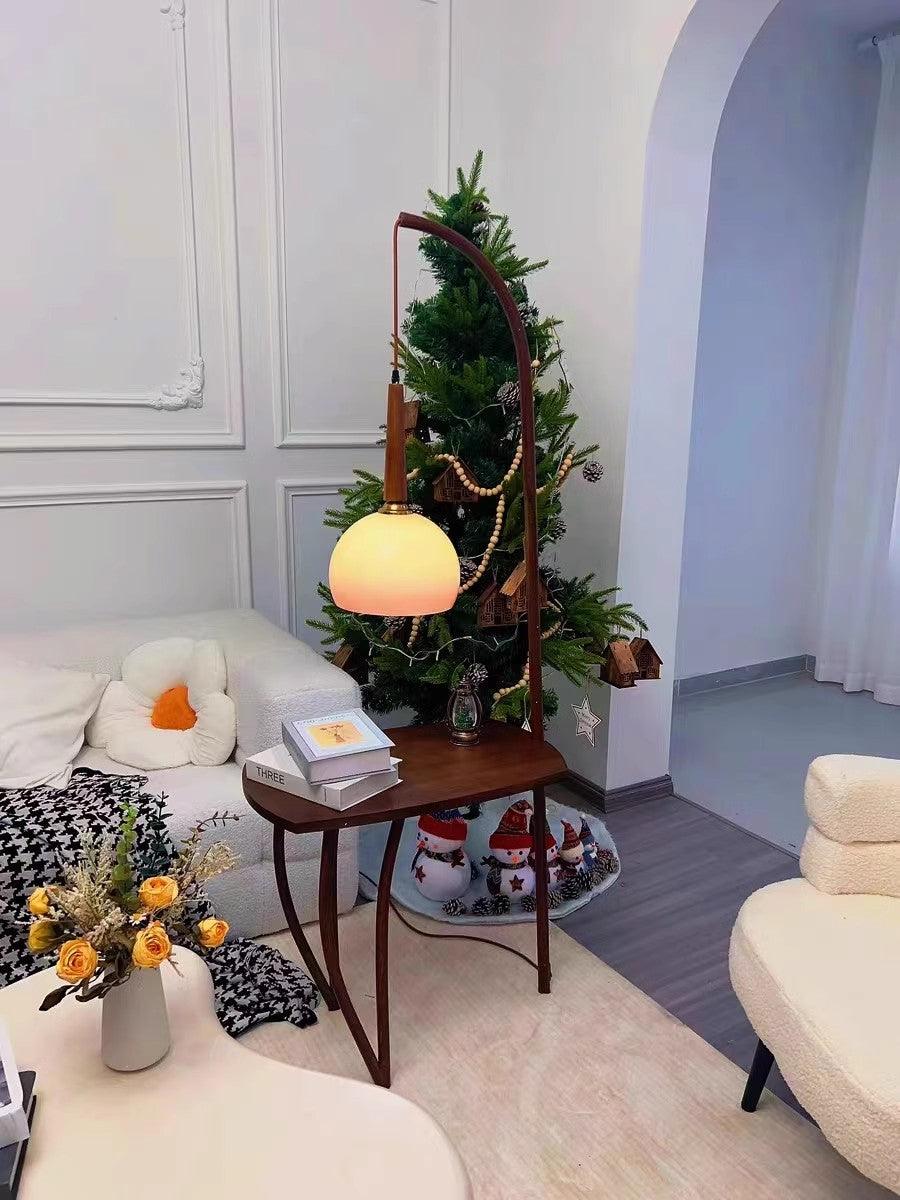 Cantilever Wood Accent Floor Lamp - Blowlighting