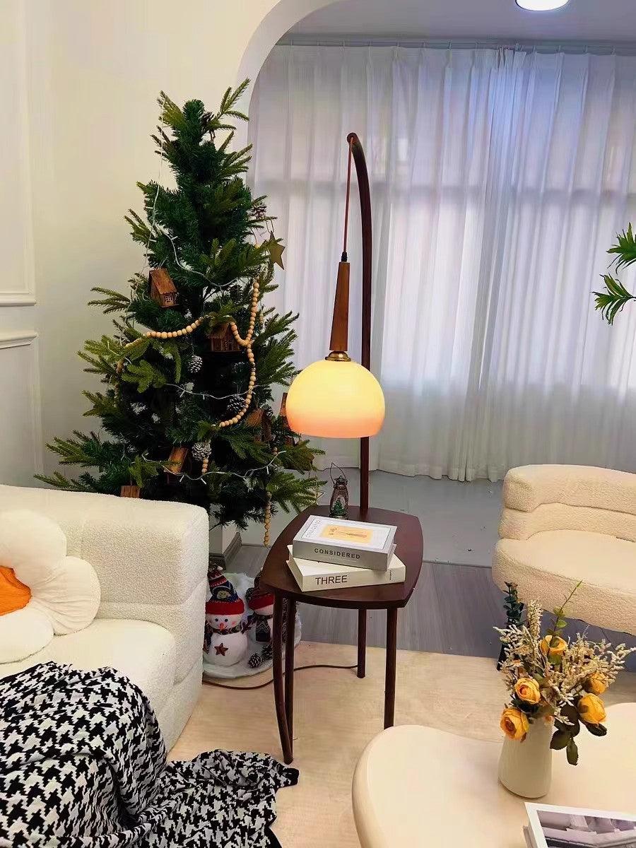 Cantilever Wood Accent Floor Lamp - Blowlighting