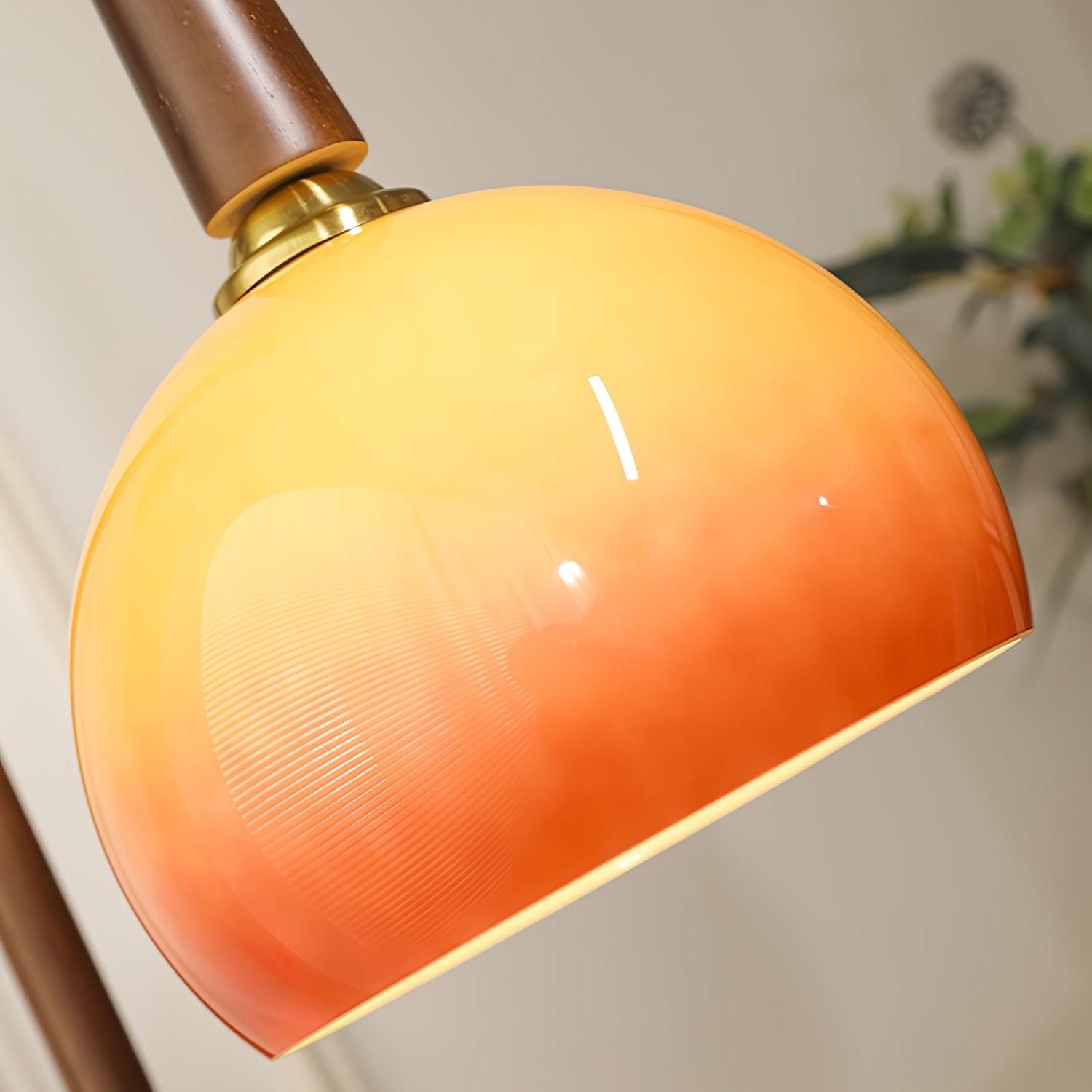 Cantilever Wood Accent Floor Lamp - Blowlighting