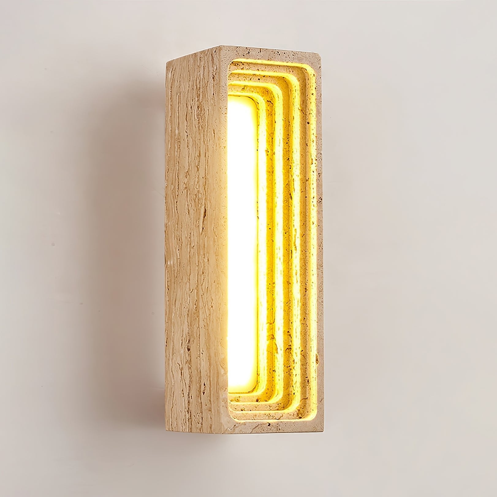 Atheila Travertine Wall Light - Blowlighting