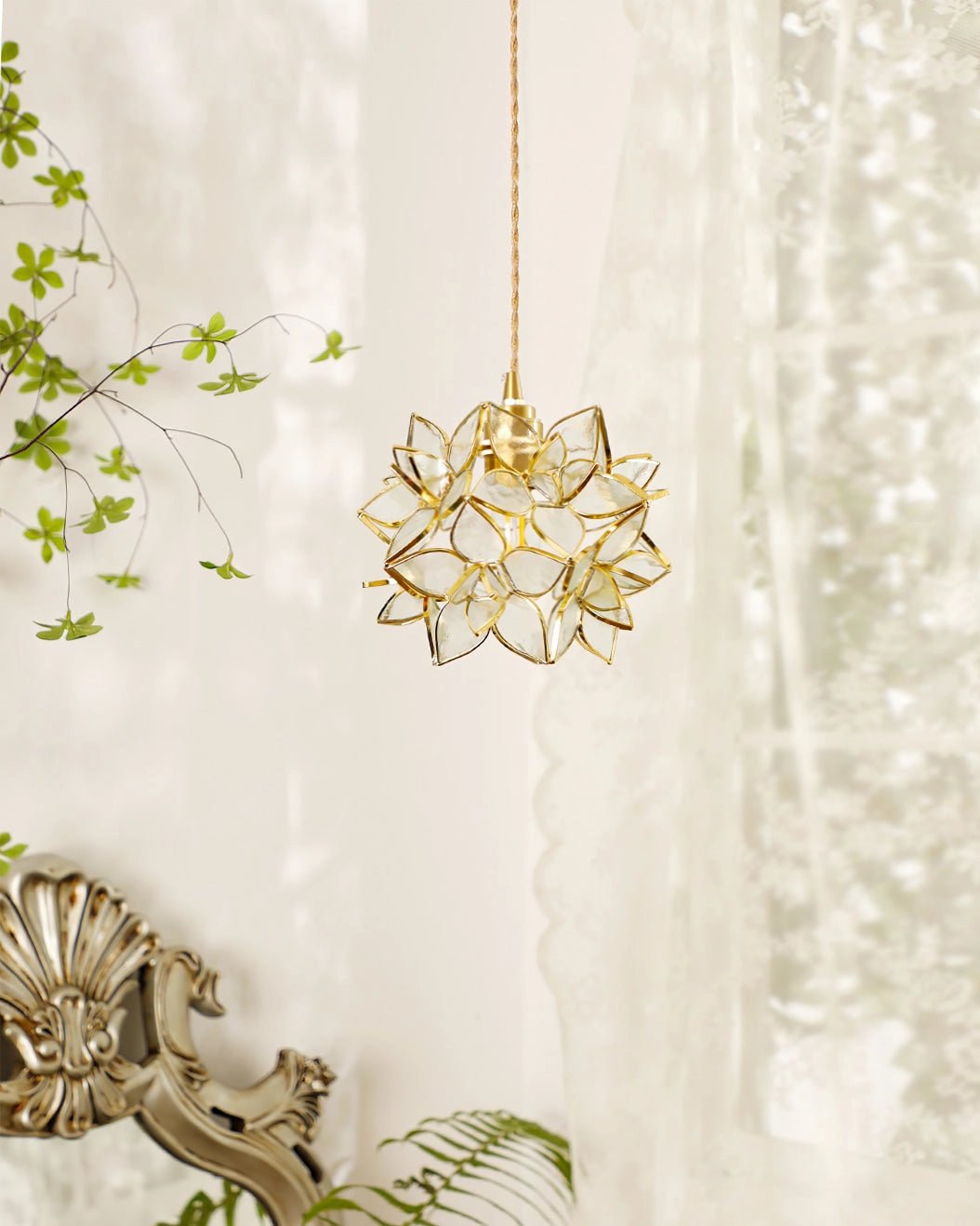 Capiz Pendant Lamp - Blowlighting