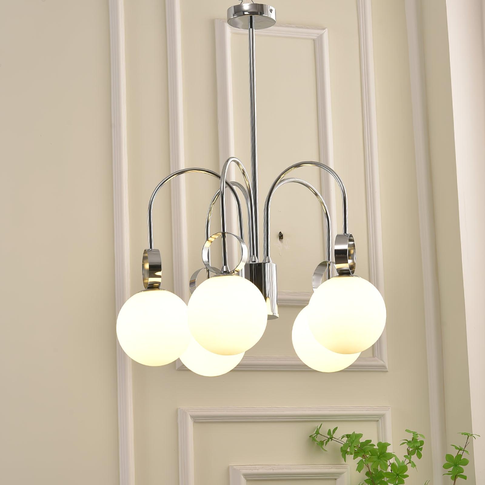 Ishaos Elegance Nordic Collection Metal Chandelier - Blowlighting