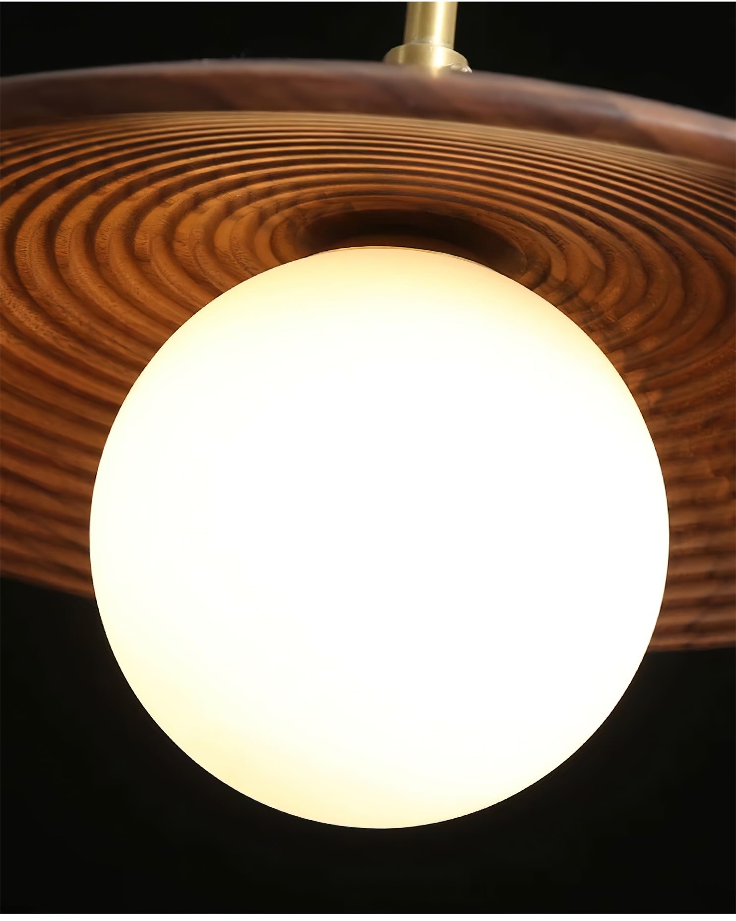 Caroll Minimalist Wood Pendant Light
