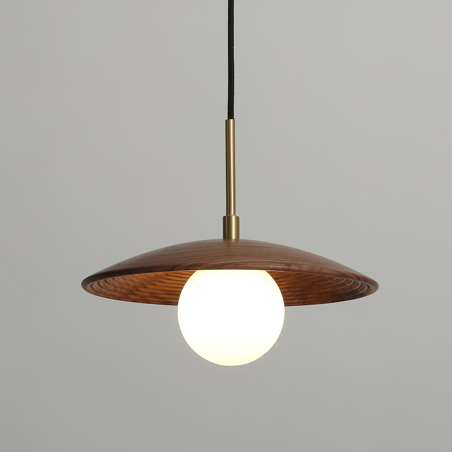 Caroll Minimalist Wood Pendant Light