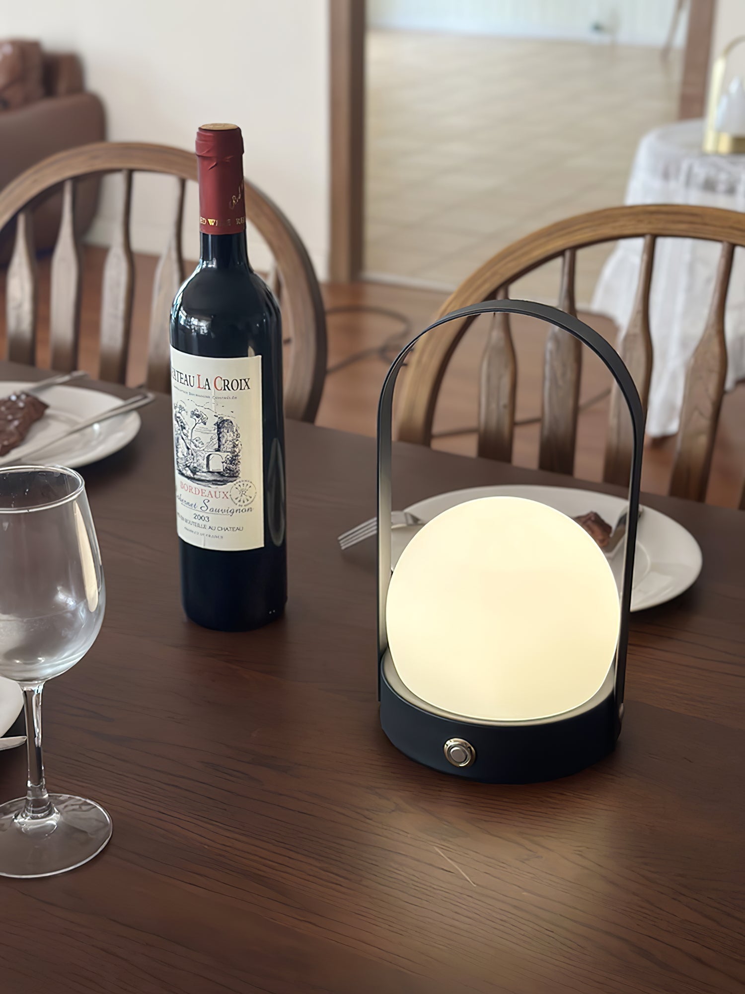 Carrie Built-in Battery Table Lamp - Blowlighting