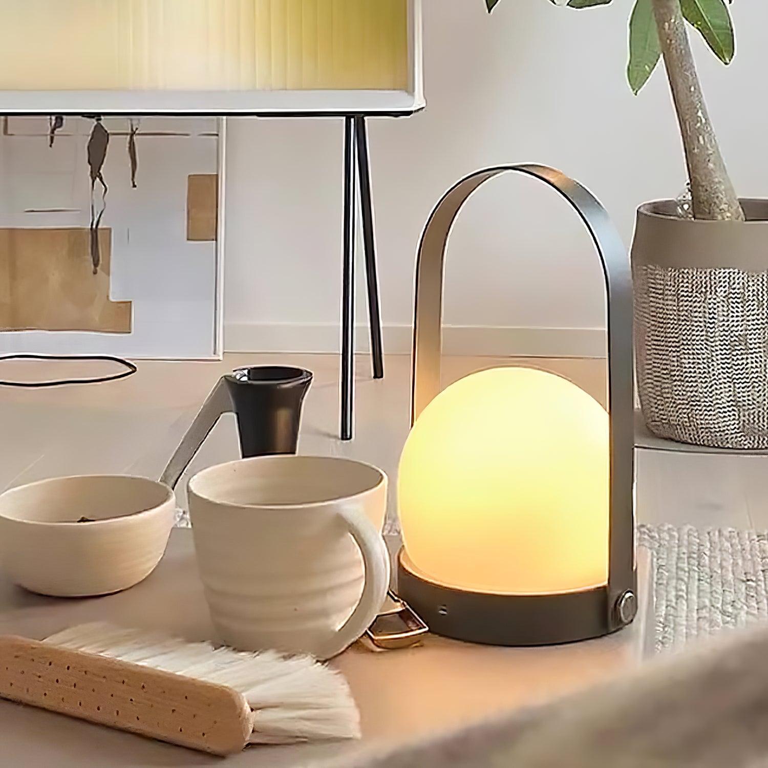 Carrie Built-in Battery Table Lamp - Blowlighting