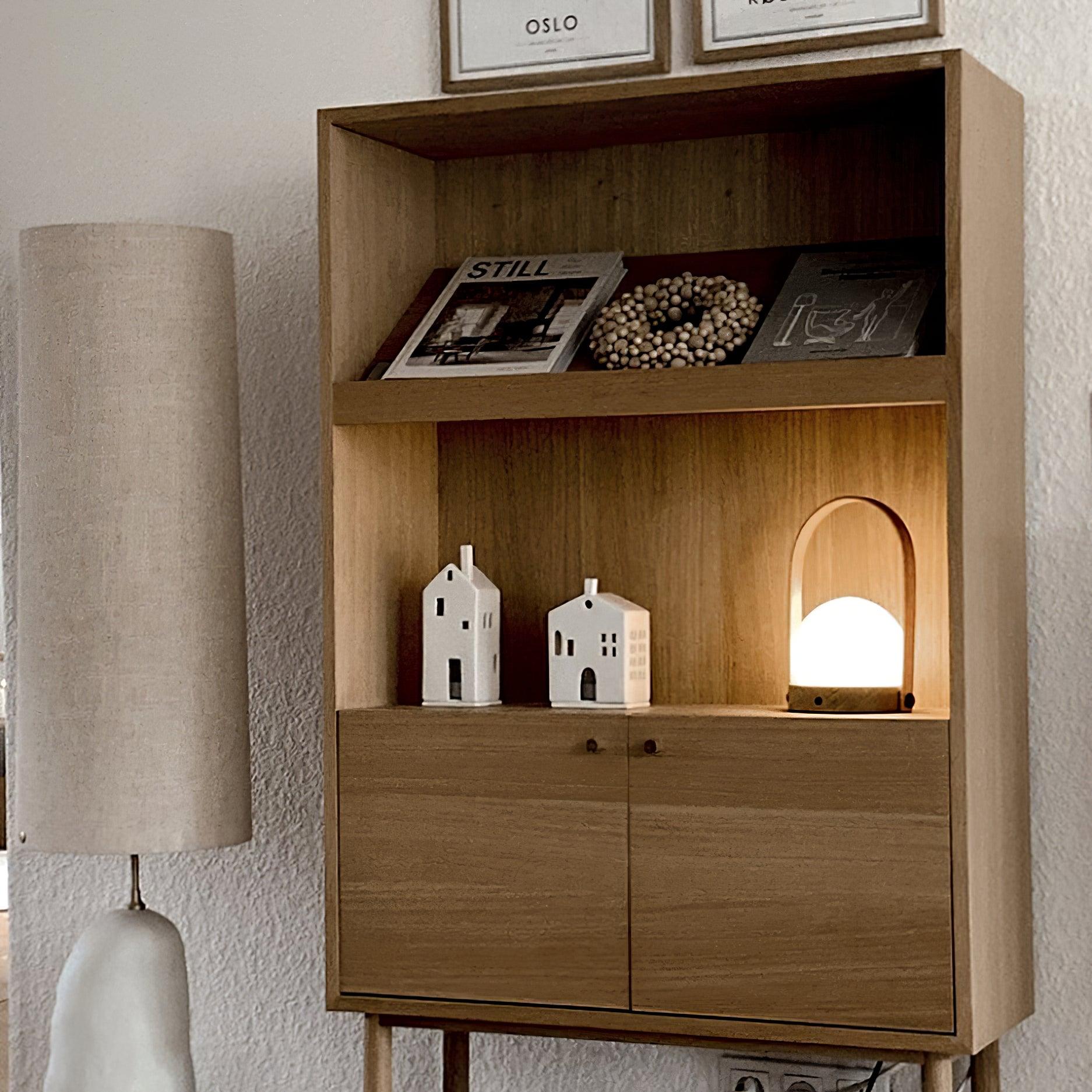 Carrie Built-in Battery Table Lamp - Blowlighting