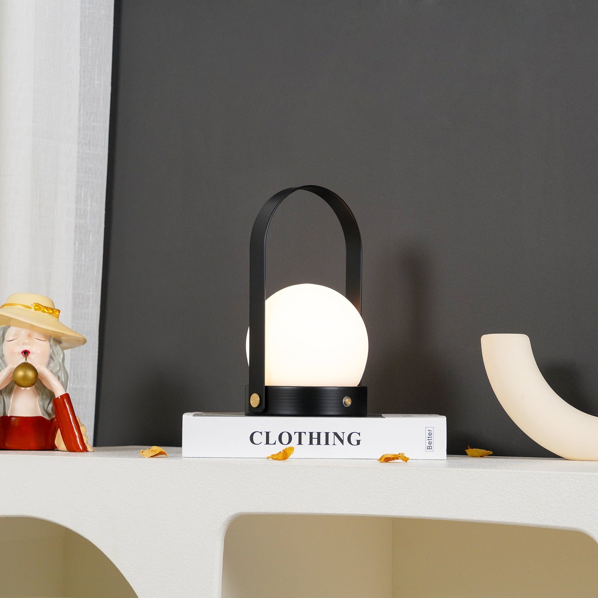 Carrie Built-in Battery Table Lamp - Blowlighting