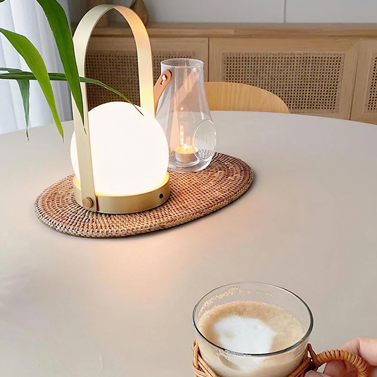Carrie Built-in Battery Table Lamp - Blowlighting