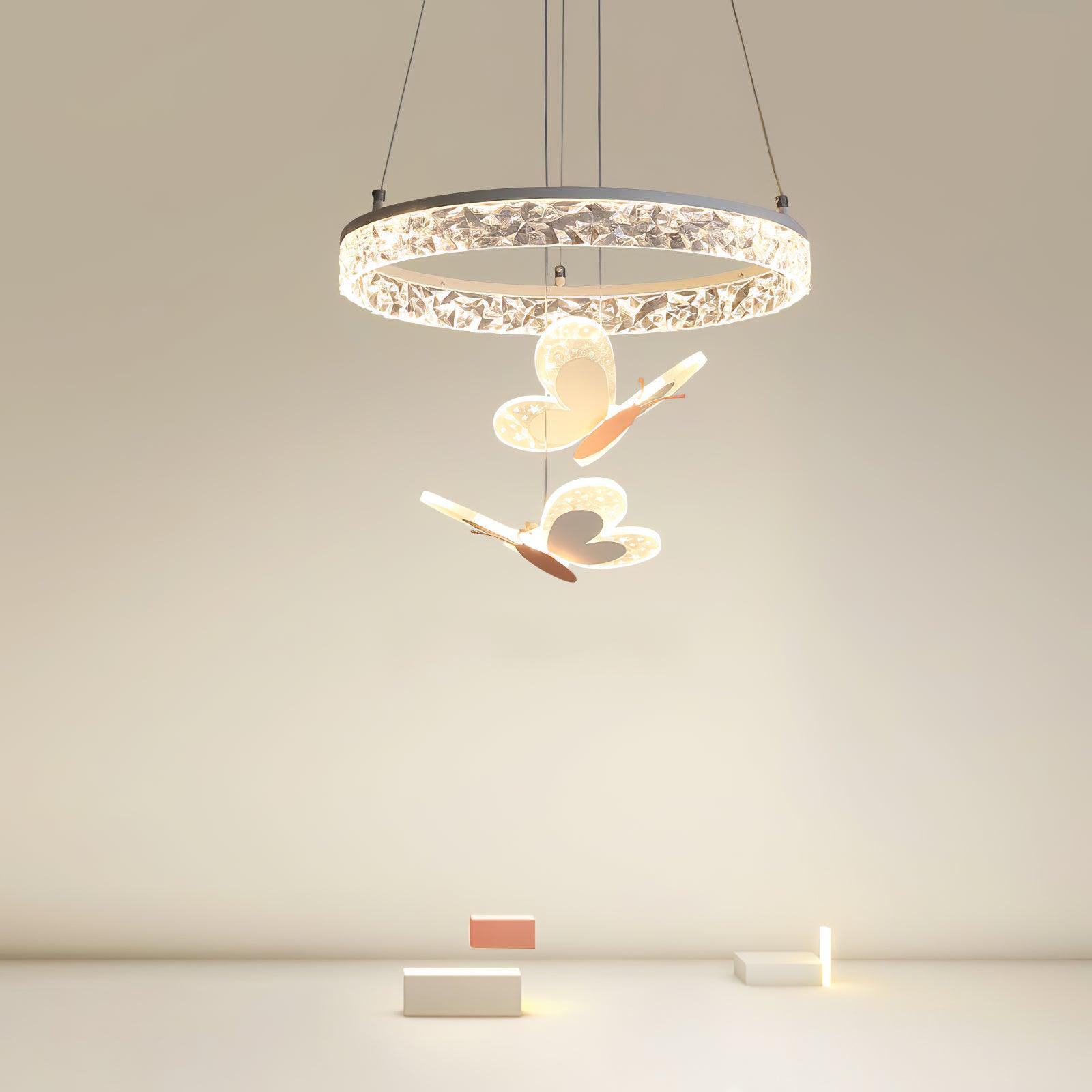 Cartoon Butterfly Acrylic Pendant Lamp - Blowlighting