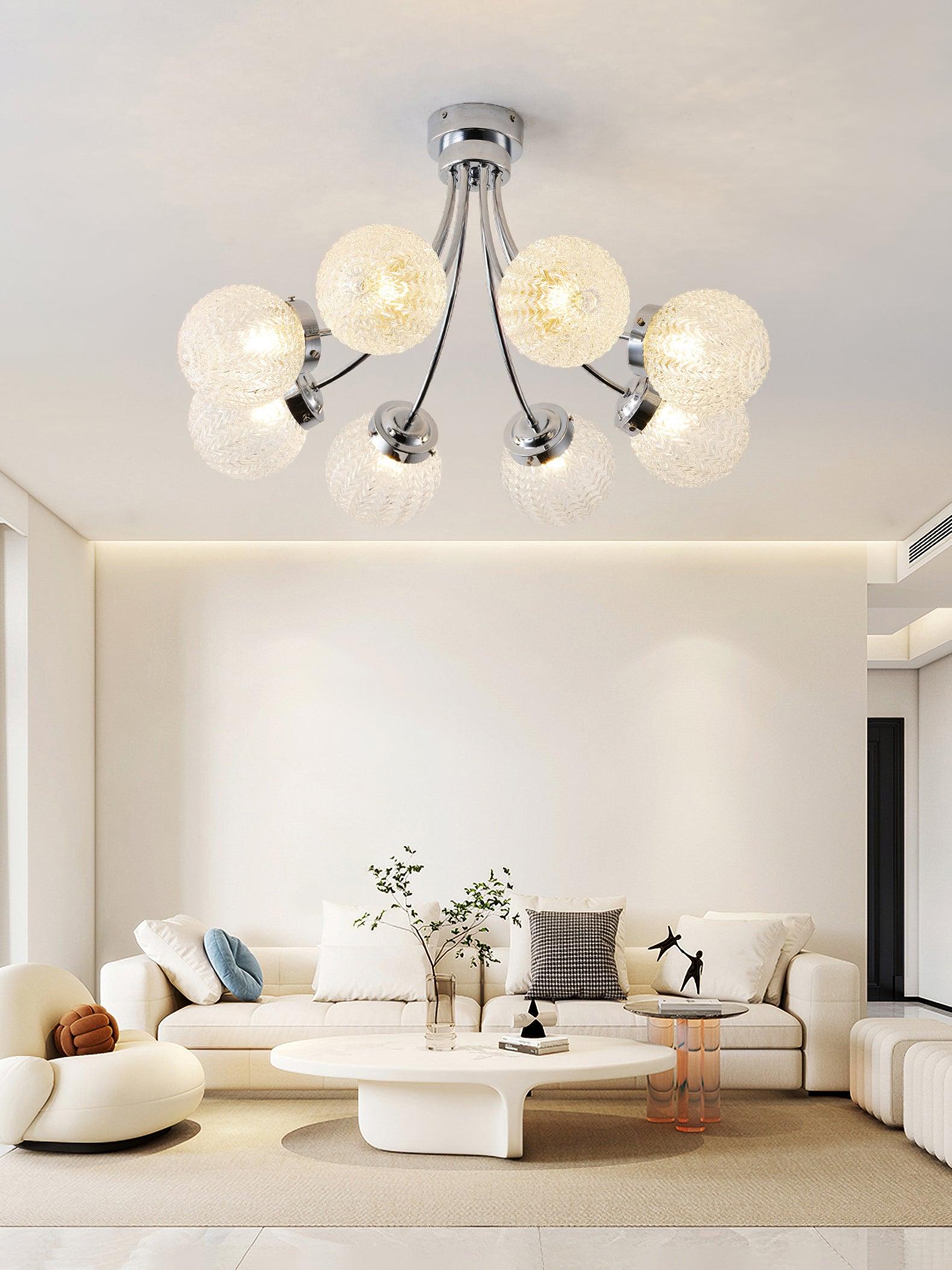 Carved Glass Ceiling Lamp - Blowlighting