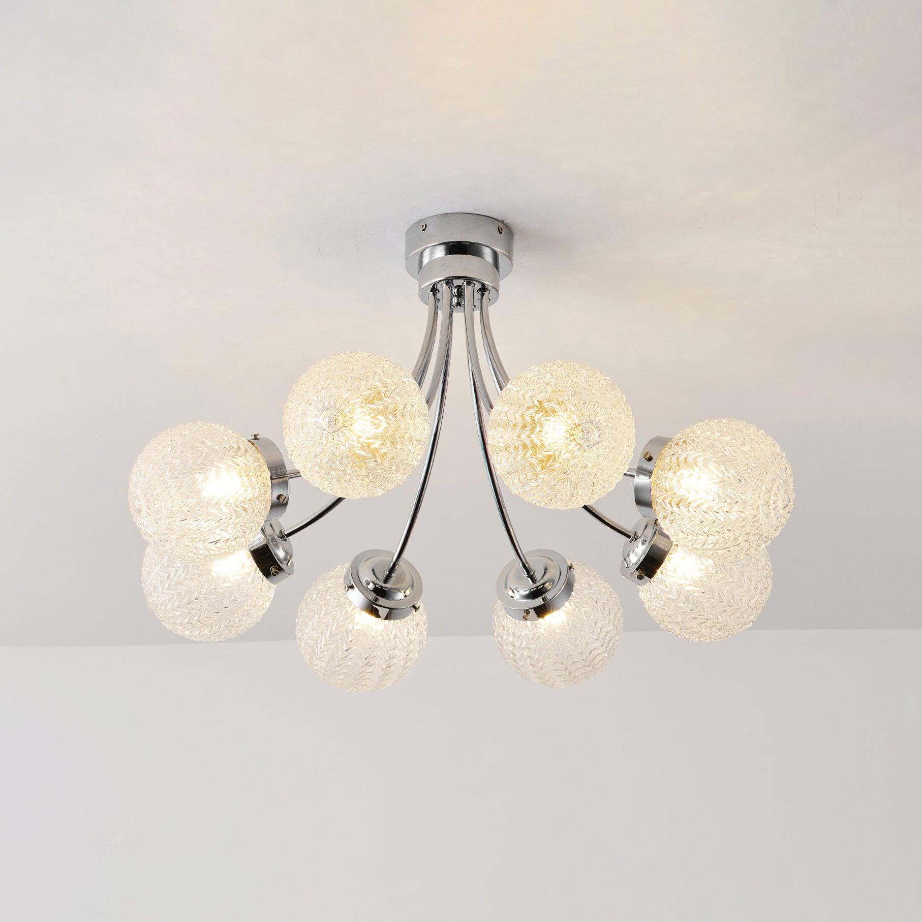Carved Glass Ceiling Lamp - Blowlighting