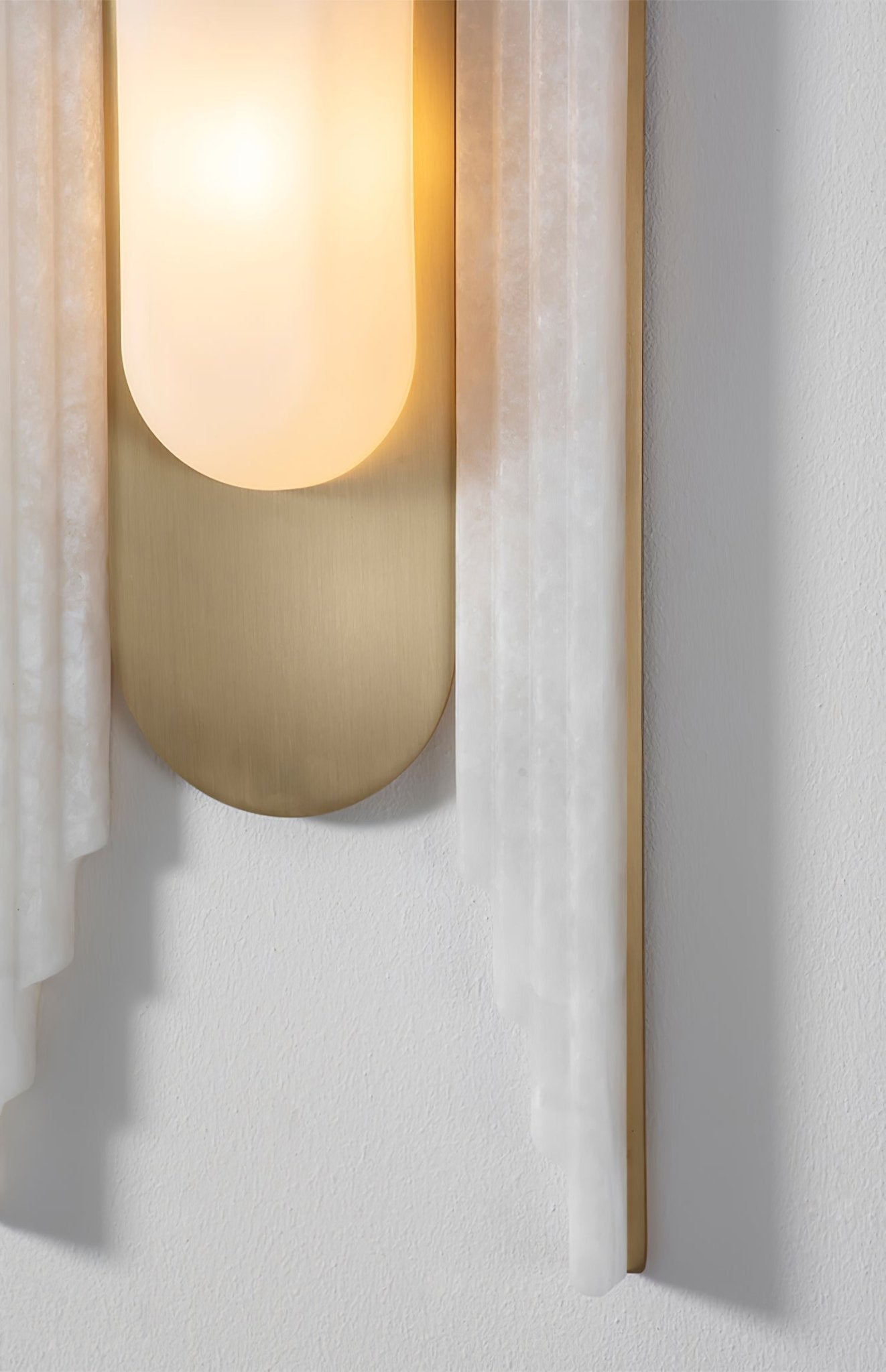 Sytalion Arch Alabaster Wall Light - Blowlighting