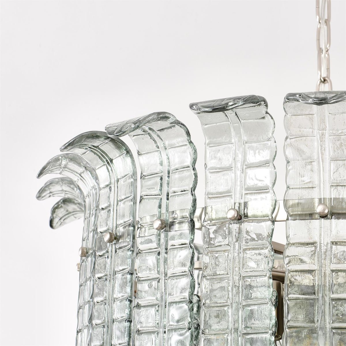 Aurora Chandelier Cascade Murano Glass Tiered Vintage - Blowlighting