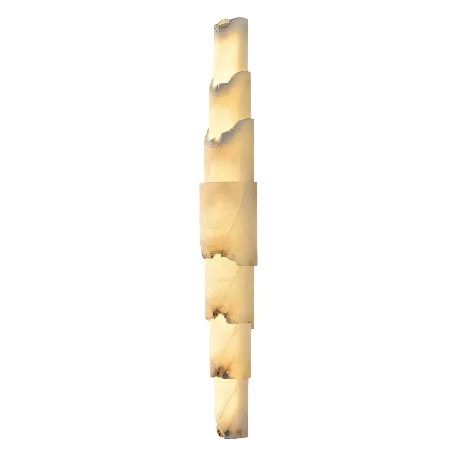 Elara Modern Alabaster Wall Light - Blowlighting