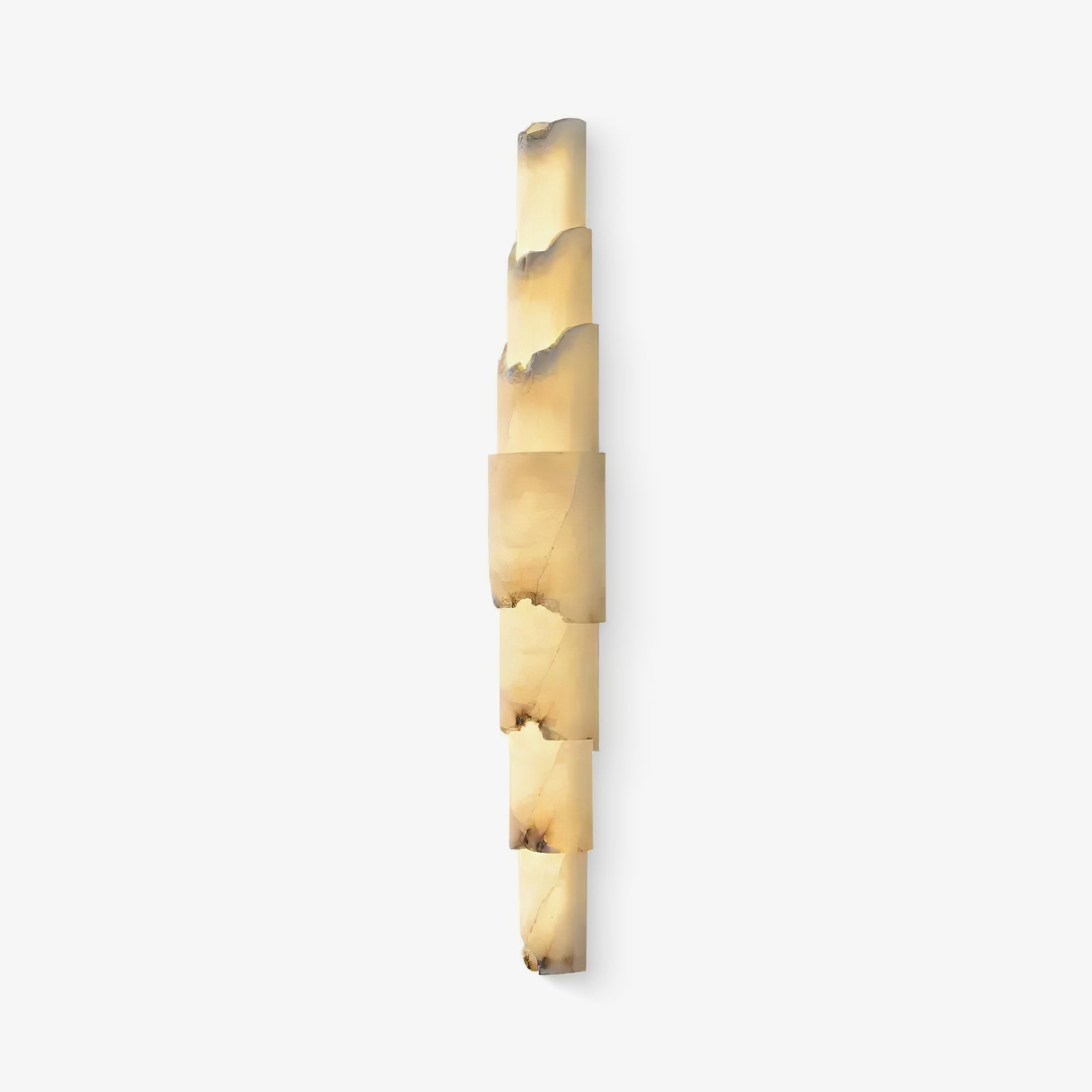 Elara Modern Alabaster Wall Light - Blowlighting