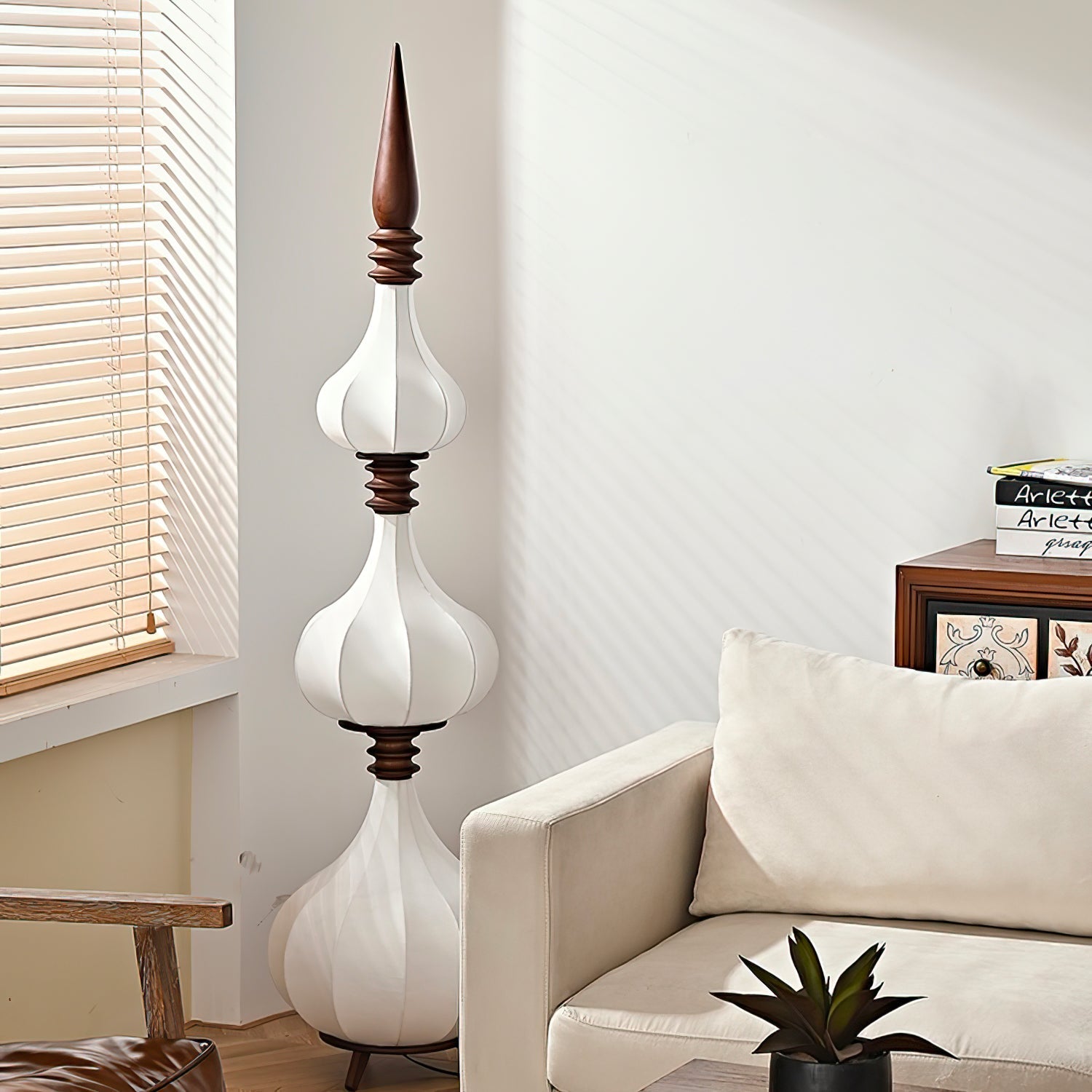 Cetalyra Tiered Gourd Floor Lamp - Blowlighting