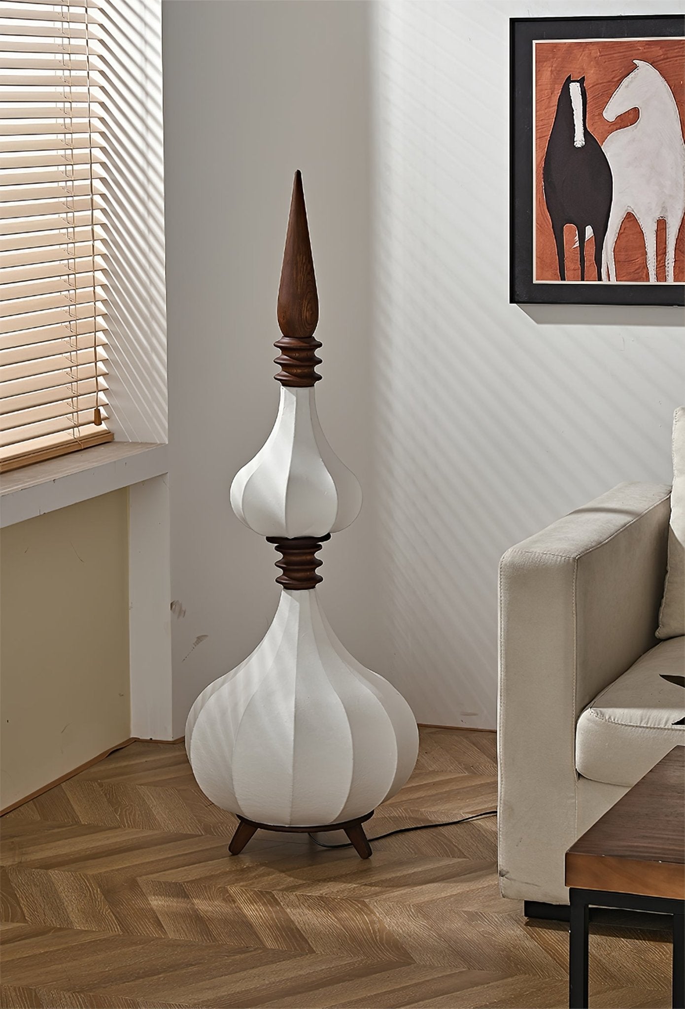 Cetalyra Tiered Gourd Floor Lamp - Blowlighting