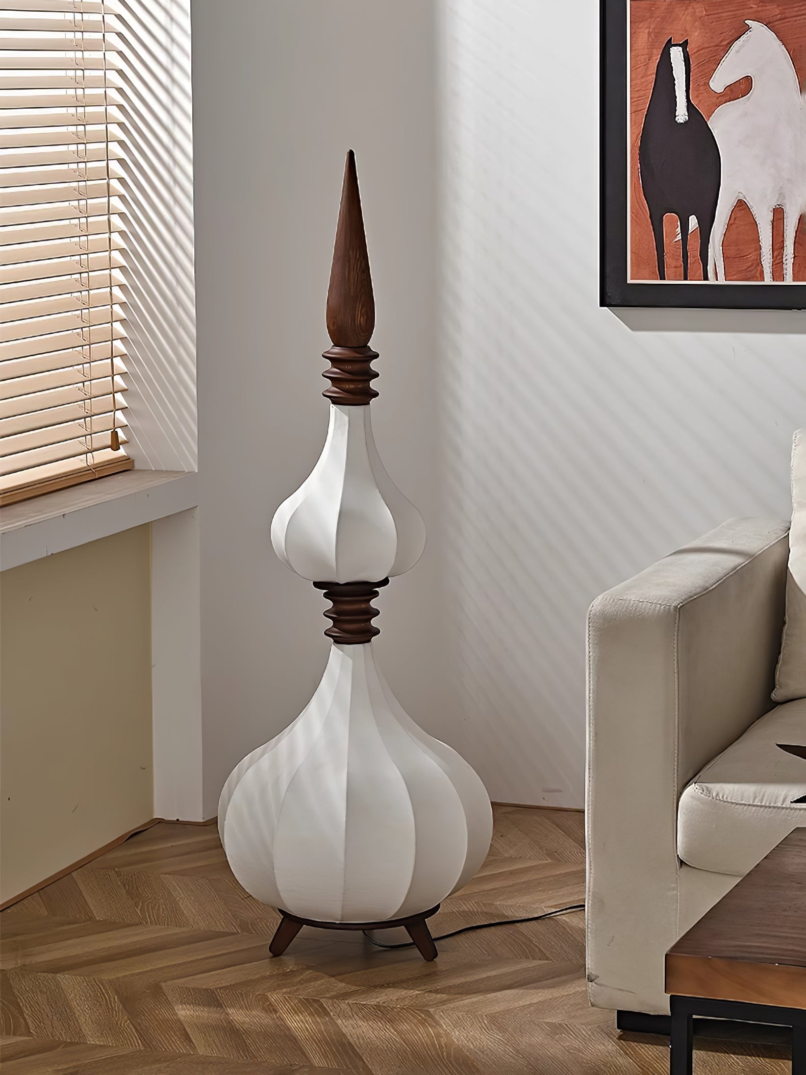 Cetalyra Tiered Gourd Floor Lamp - Blowlighting
