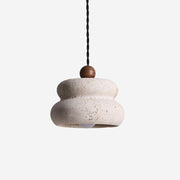 Spirava Yellow Travertine Stack Pendant Lamp