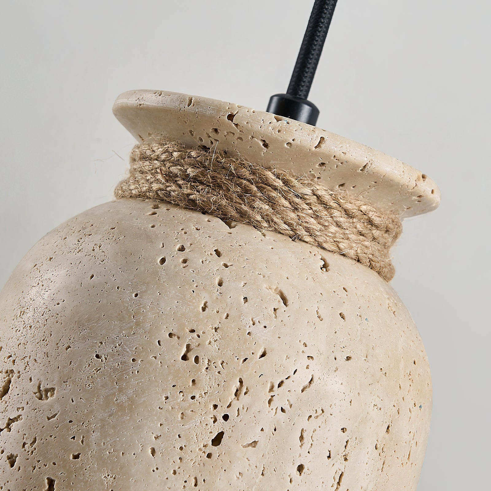 Cavena Minimalist Travertine Pendant Light